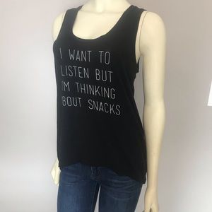 Express One Eleven Graphic Tank Top Size S #136